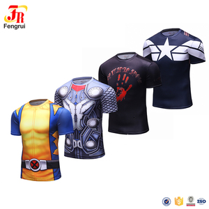 Cosplay japonés cartón caliente Dragon Ball Z color impresión compresión anime camiseta - Product Image 1