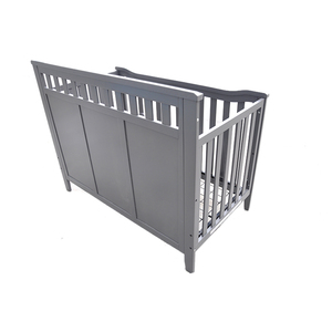 Bestsell thiết kế bằng gỗ giường cũi em bé Real Madrid Nôi w/o Toddler Đường Sắt - Product Image 5