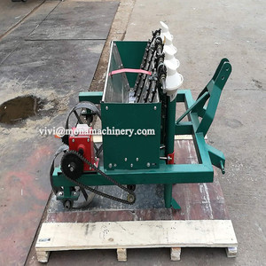 Máquina Plantadora de Ajo Automática de Empuje Manual con Motor de Gasolina, Sembradora de Ajo - Product Image 2