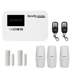 WIFI GSM 智能家居安全 alarma para casa 与烟雾探测器 tuya 报警系统