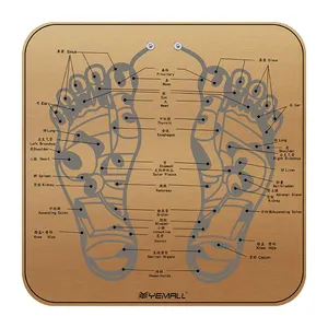 YEMALL电动腹部电动肌肉新产品创意2019黄金电池足部按摩器按摩垫