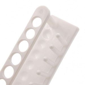 Support pour <span class=keywords><strong>tubes</strong></span> à essai en plastique Gelsonlab HSG-012, 6, 8, 10, 12 trous, diamètre des trous 22 mm - Product Image 3