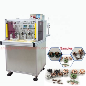 Volautomatische vier-as koelventilator/industriële/drone motor staror rotor coil winding machine/winder - Product Image 2