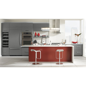 Blanc <span class=keywords><strong>Et</strong></span> Vert <span class=keywords><strong>peinture</strong></span> de qualité cuit <span class=keywords><strong>peinture</strong></span> Contreplaqué MDF Marbre Quartz comptoir en granit plat pack armoires de <span class=keywords><strong>cuisine</strong></span> - Product Image 2