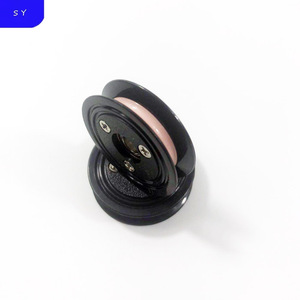 CR1001-B03 di plastica flangia rotonda puleggia a cinghia con diametro del foro di 10mm per la guida del filo su misura per il supporto OEM - Product Image 2