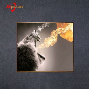Moderno Animal <span class=keywords><strong>salvaje</strong></span> Tigre leopardo Spitfire luz LED pintura de <span class=keywords><strong>la</strong></span> lona para <span class=keywords><strong>la</strong></span> sala de decoración - Product Image 1