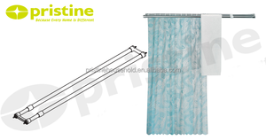 Métal décoratif tringles à rideaux de douche et rails - Product Image 3