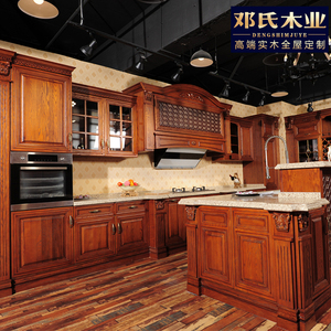 Precio de fábrica de diseño antiguo estilo americano Modular del Gabinete de <span class=keywords><strong>cocina</strong></span> - Product Image 4