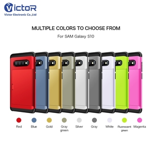 Venta al por mayor de moda acceso 3 ranura <span class=keywords><strong>para</strong></span> tarjeta de crédito Cobertores Estuches <span class=keywords><strong>para</strong></span> Samsung Galaxy S10 caso Plus - Product Image 1
