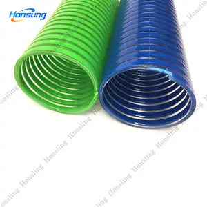 Billige 4 Zoll 5 Zoll flexible klare 100mm PVC Wasser Saug schlauch Rohr zu verkaufen