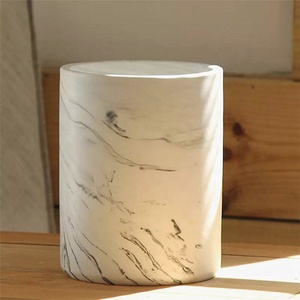 L'écorce cannelée ciment naturel jardins pots <span class=keywords><strong>moules</strong></span>/béton d'intérieur pot pour plantes succulentes - Product Image 5