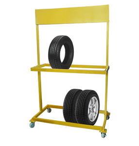 Đa Xe Tải Lốp Lưu Trữ Giá Cửa Hàng Bán Lẻ Kim Loại Xe Hoặc Xe Gắn Máy Lốp Hiển Thị Đứng Giá - Product Image 1