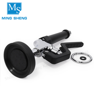 Oem Industrial en <span class=keywords><strong>la</strong></span> pared de mango largo resorte de fregadero de <span class=keywords><strong>la</strong></span> cocina grifo mezclador grifos con pulverizador para EE. UU. - Product Image 6