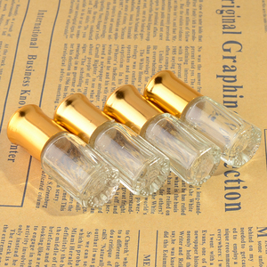 <span class=keywords><strong>Attar</strong></span> <span class=keywords><strong>parfum</strong></span> 6 ml de verre octogonales bouteilles avec rouleau perle - Product Image 3