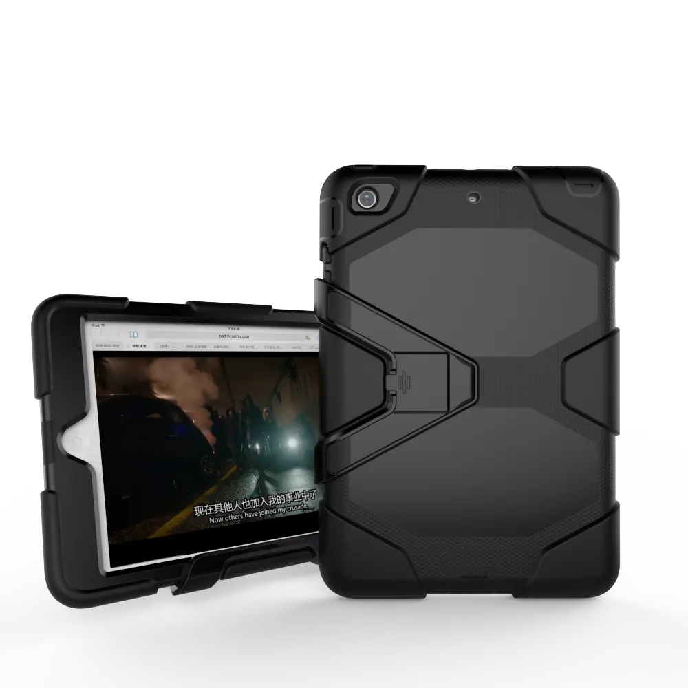 Robusto Armadura Protetora para ipad mini capa de silicone À Prova de Choque para ipad mini 1 2 3 tablet tampa traseira