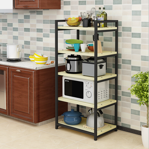 Pas cher 4 Niveaux Rack Léger En Métal Étagère De Rangement Pour Cuisine Et Salle De Bain - Product Image 5