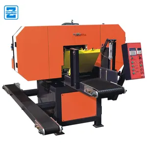 Wood horizontal band saw machine/table resaw for woodworking machine