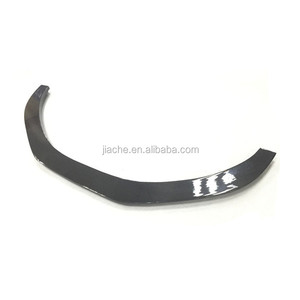 Becquet de lèvre de pare-chocs avant en fibre de carbone/FRP pour Audi TT TTS <span class=keywords><strong>TTRS</strong></span> 2013-2016 BT Style Head Chin Guard Molding Bumper Decoration - Product Image 2