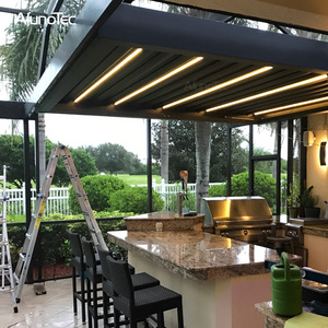 Pérgola profesional barata en la <span class=keywords><strong>terraza</strong></span> Pérgola bioclimática con led - Product Image 5