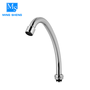 Chapado en cromo de acero inoxidable mejor utilidad sótano giratorio cocina grifo del fregadero y cocina fregadero Mezclador - Product Image 3