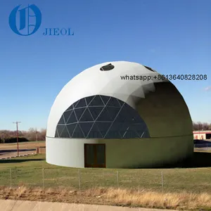 Aluminio espacial glas dak dome tent frame