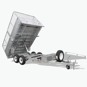12X7 plana/<span class=keywords><strong>MESA</strong></span> de volquete hidráulico remolque eléctrico <span class=keywords><strong>Freno</strong></span> de galvanizado ATM 3500KGS - Product Image 3