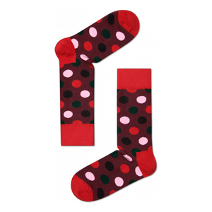 Hommes / femmes unisexe coton Big Red Dots chaud <span class=keywords><strong>de</strong></span> <span class=keywords><strong>noël</strong></span> chaussettes - Product Image 1