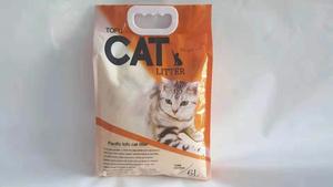 natural respetuoso del medio ambiente tofu gato de alta absorción, arena para gatos desechable rápidamente agrupar tofu gato - Product Image 6