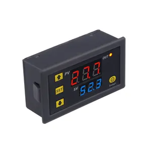 Grosir thermostat digital 220v ac-Pengontrol Suhu W3230, Regulator Termostat Pemanas/Pendingin DC 12V 110V 220V AC 20A Digital-55 ~ 120C