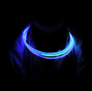 Modische Farbe Glow Halsketten Glow In <span class=keywords><strong>The</strong></span> Dark - Product Image 2