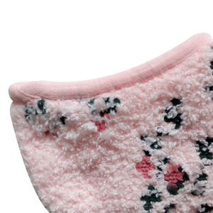 Calzini corti da donna in pile antibatterico jacquard, con design mélange, ideali per l'uso quotidiano - Product Image 2