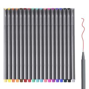 24 màu sắc fineliner bút tip tốt đánh dấu màu viết bút vẽ cho cho nhật ký kế hoạch Lưu ý Văn Phòng TrườNg - Product Image 2