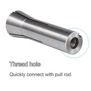 คอลเล็ต R8 สำหรับเครื่อง CNC ขนาดเมตริก M12 และขนาดนิ้ว 7/16 <span class=keywords><strong>UNF</strong></span> คอลเล็ต R8 รูหนีบ 3-20 มม. - Product Image 4