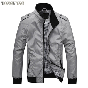 TONGYANG moda primavera giacche da uomo cappotti solidi uomo Casual Stand colletto giacca capispalla soprabito M-XXXXL - Product Image 5