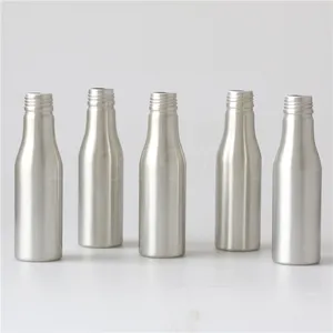 Lebensmittelqualität bierflasche form aluminium wasserflasche großhandel