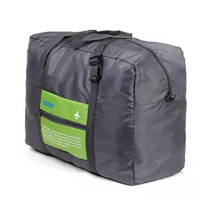 कस्टम लोगो आउटडोर खेल जिम बैग निविड़ अंधकार बड़ी क्षमता तह यात्रा बैग