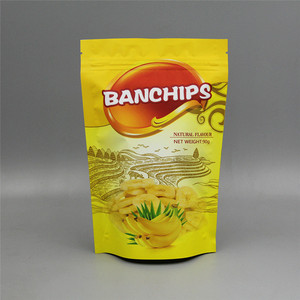 Personnalisé 250g 500g emballage Alimentaire Stratifié banane D'emballage De Pommes de terre en plastique Debout gravure impression Sac d'emballage de Poche - Product Image 1
