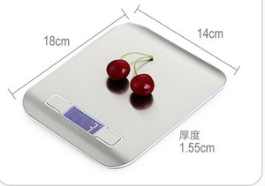 도매 핫 세일 스테인레스 스틸 식품 저울, LCD 디지털 주방 저울, 전자 저울 - Product Image 4