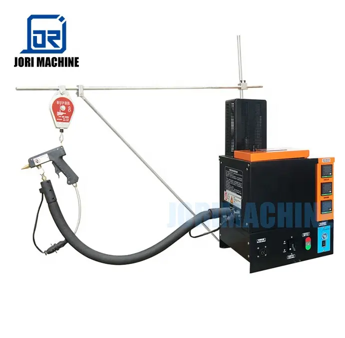 Jori 5L Small Manufacturing Hot Melt Gluing Machine With Handle Spray Gun
