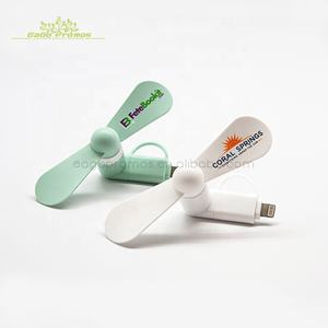 2025最佳夏季促销产品定制标志2合1便携式冷却方便手机迷你USB风扇 - Product Image 2