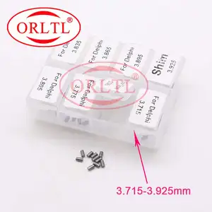 ORLTL OR2007หัวฉีดคอมมอนเรลปรับ Shim 3.715-3.925Mm วาล์วฉีด Shim เหมาะสำหรับหัวฉีด Delphi