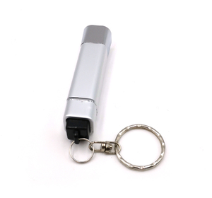 Nhôm khuyến mại 0.5Watt <span class=keywords><strong>LED</strong></span> ánh sáng <span class=keywords><strong>Keyring</strong></span> đèn pin mini vuông nhỏ Keychain Torch ánh sáng - Product Image 4