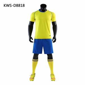 Children Online Men sports sublimation print soccer jersey football set new model - Product Image 4