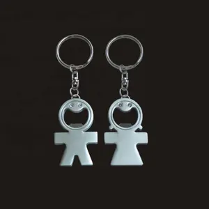 Fabrik Großhandel Custom Design Silber Enmael Metall Keychain