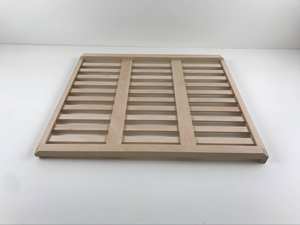 מפעל אורן עץ מדף יחיד סיפון אחסון מזרן עץ משטחים - Product Image 3