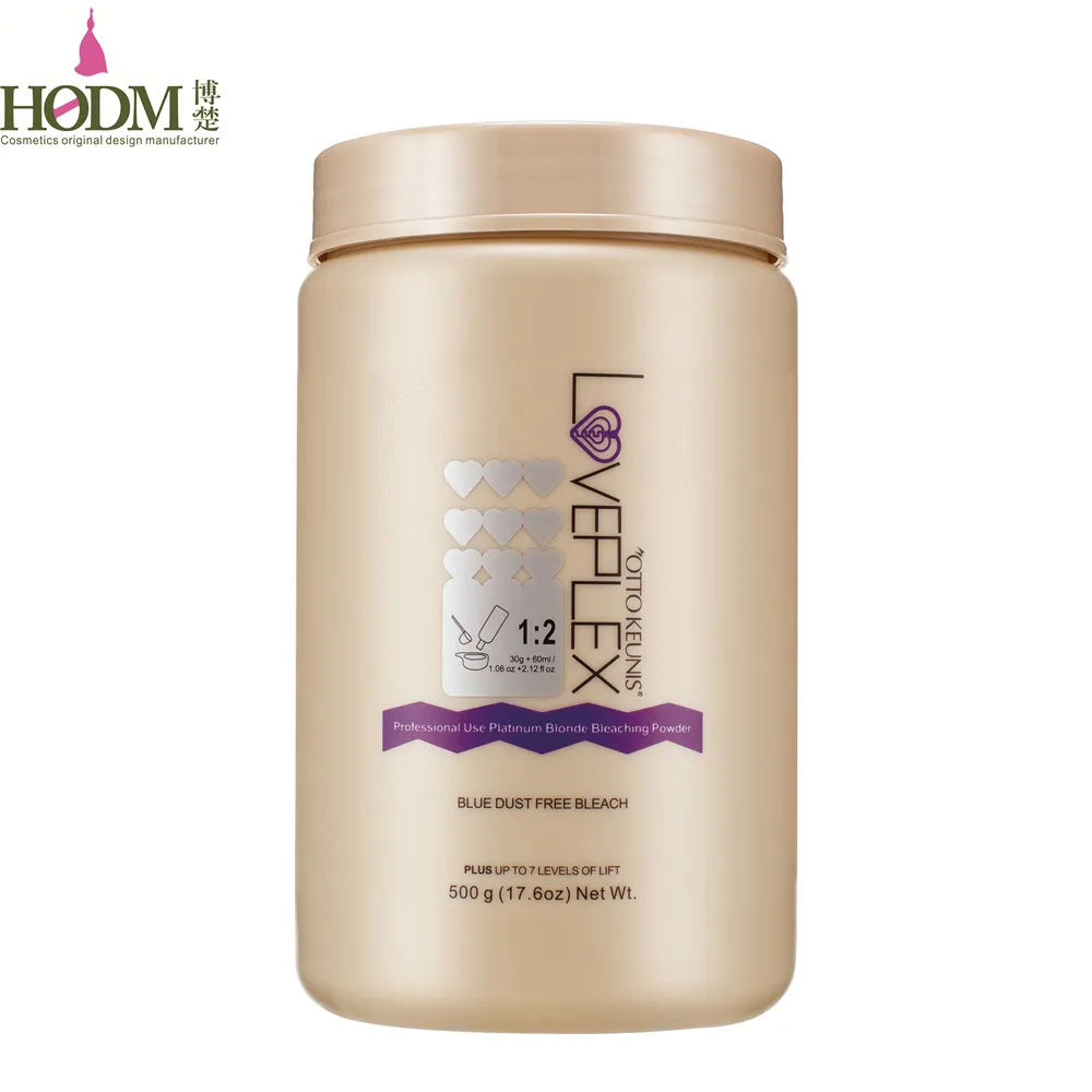 Best cosmetics professional use hair bleaching powder for salon use blonde hair bleaching powder