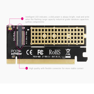 Fabrik Direct Pci-E 16X M.2 Nvme Ssd Ngff Zu M Schlüssel Interface - Product Image 3