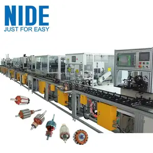 Good Feedbacks Armature Production Line Motor Rotor Manufacturing Assembly Line Machine