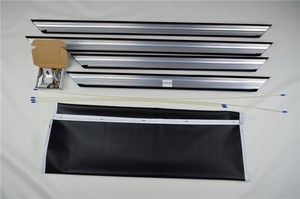 3D xem phim gia đình 120 Inch 16: 9 Chiếu Phía Sau Màn Hình Khung Cố Định Trong Nhà Với PVC Matt Trắng màn hình chiếu - Product Image 5