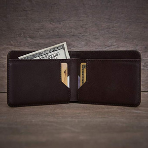 Portefeuille Bifold Portefeuille avec Protection RFID pour Cartes et Espèces (Marron) - Product Image 2